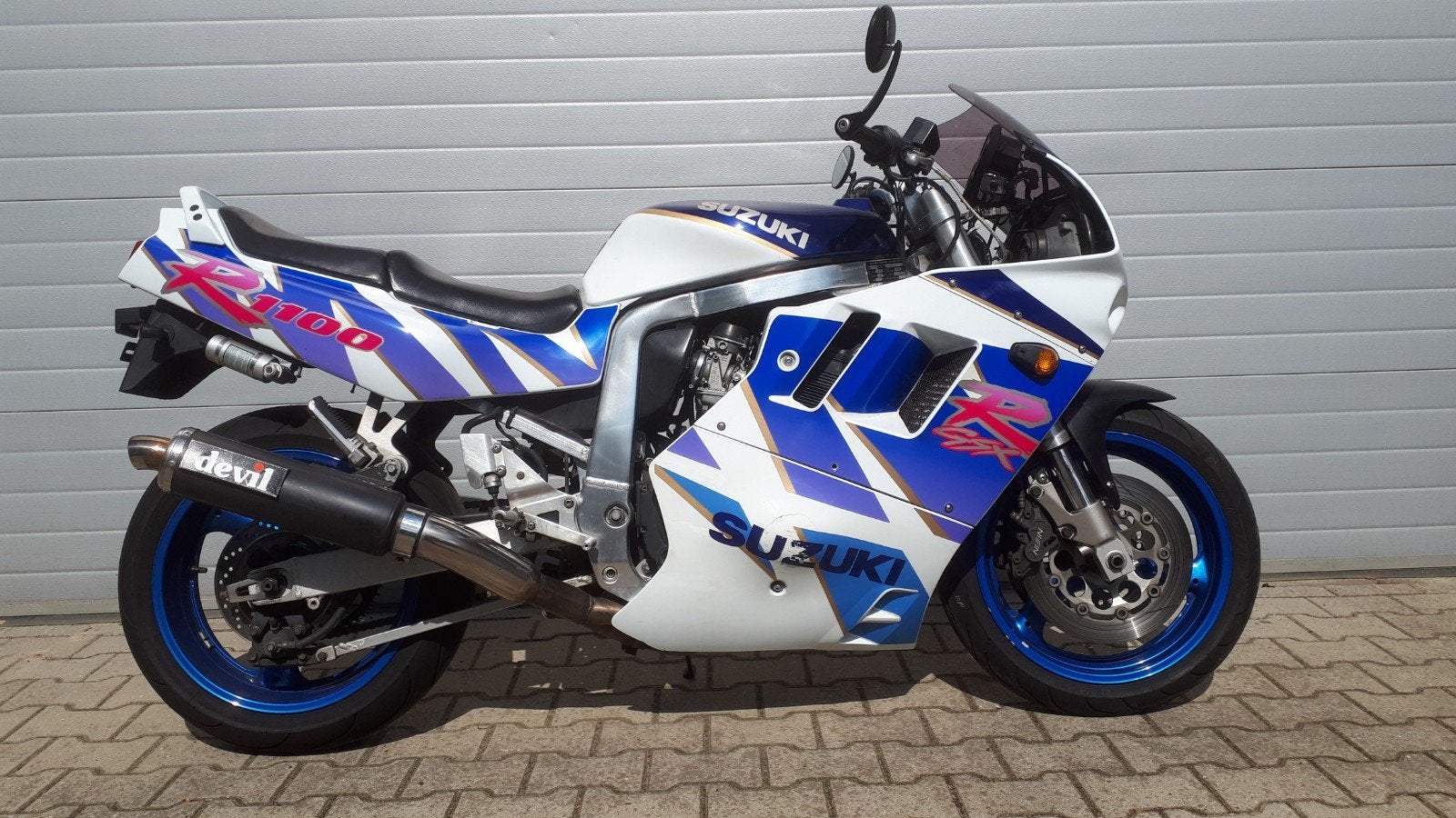 Suzuki GSX-R1100 19931296Km 1992, Motoren, Motoren | Suzuki, Sportuitlaat, 4 cilinders, Motorrijbewijs A, Gebruikt