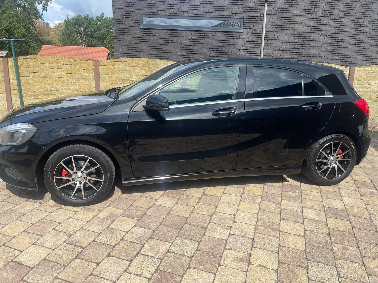 Mercedes A 180cdi, Auto's, Leder en Stof, Zwart, Bedrijf, Te koop