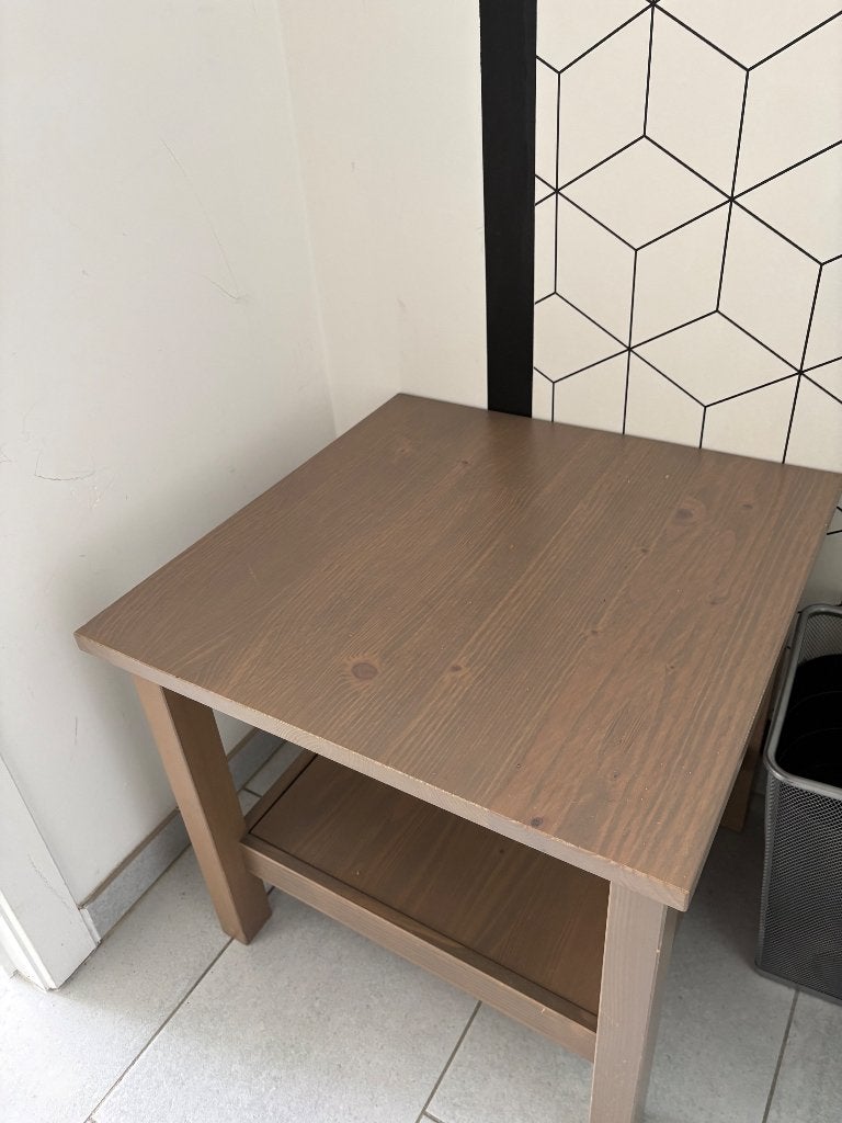 Salontafel in hout, Enlèvement, Utilisé