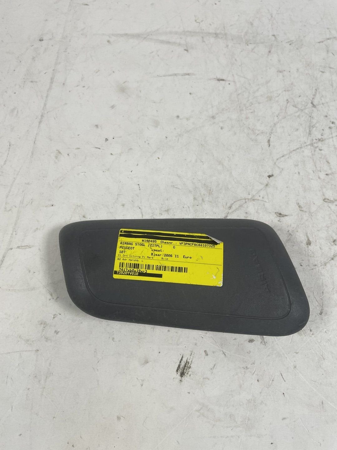 AIRBAG STOEL Peugeot 107, Gebruikt, -, -, Ophalen of Verzenden