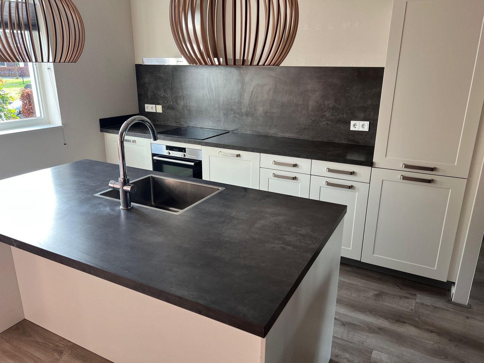 Complete Nette Keuken Spoeleiland + Apparatuur GEDEMONTEERD