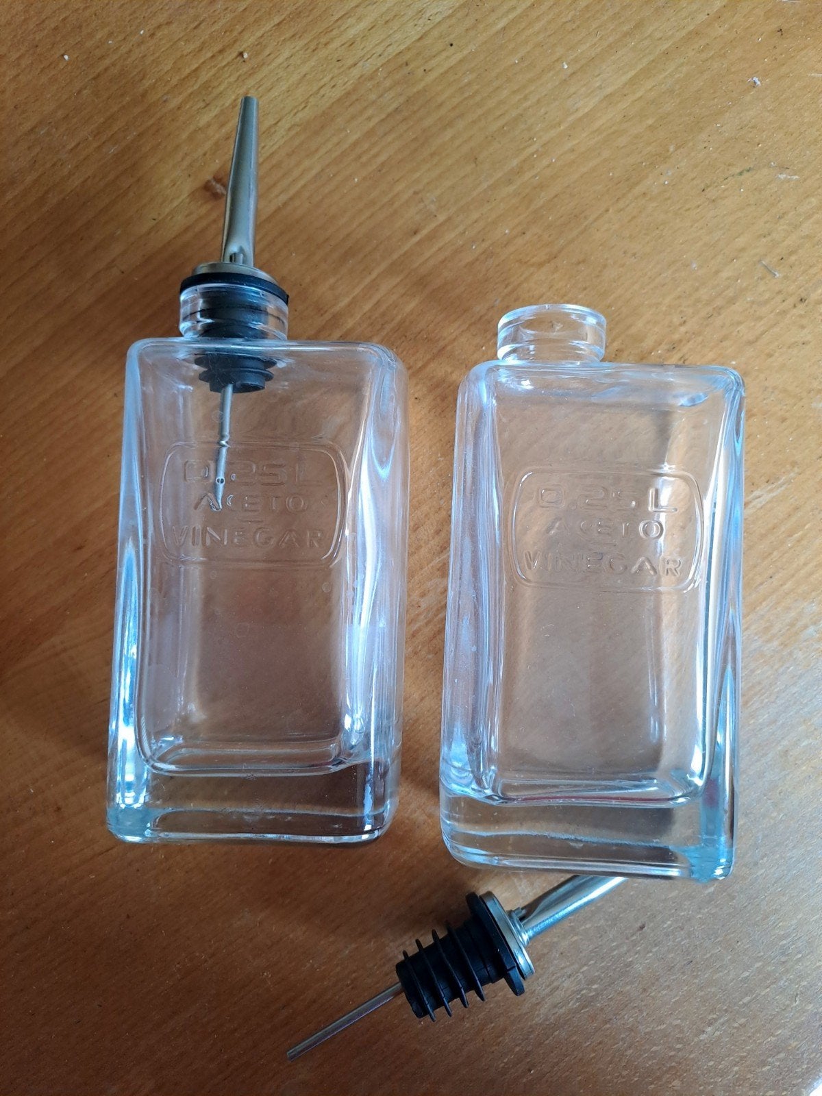 Olie en azijn, Ophalen of Verzenden, Glas