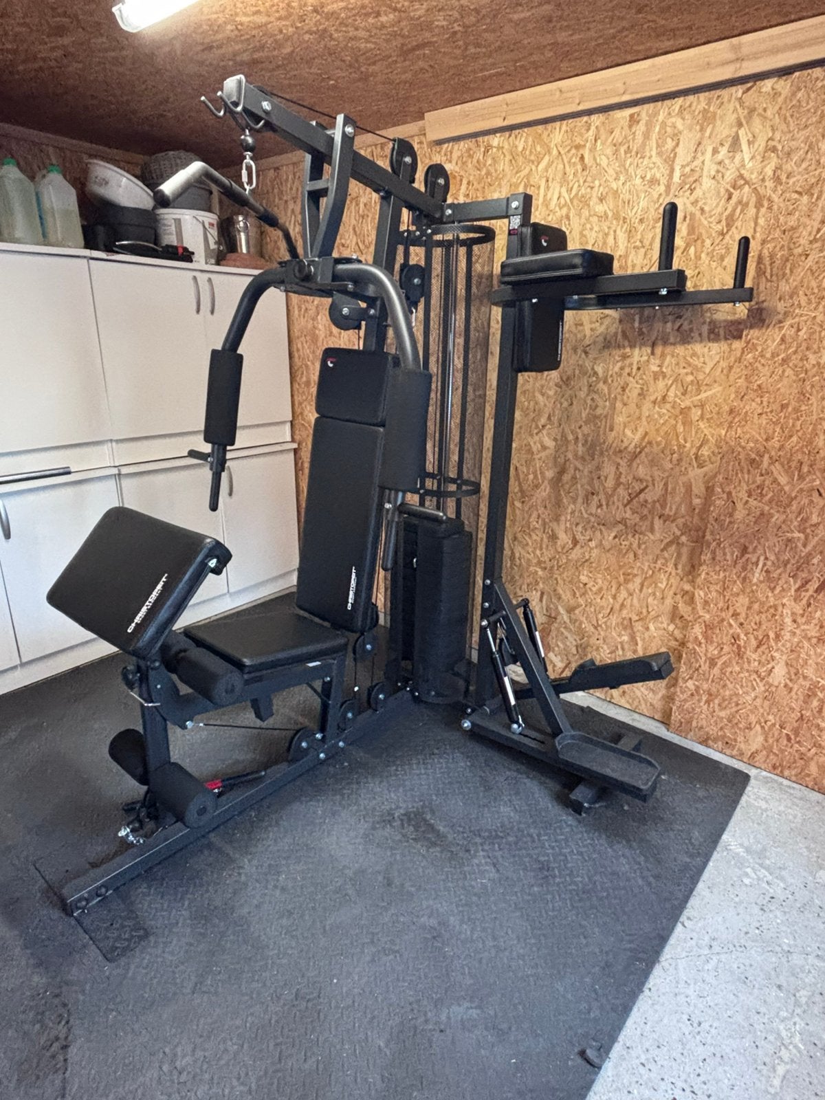 Fitness toestel/ krachtstation home gym, Sports & Fitness, Enlèvement, Comme neuf