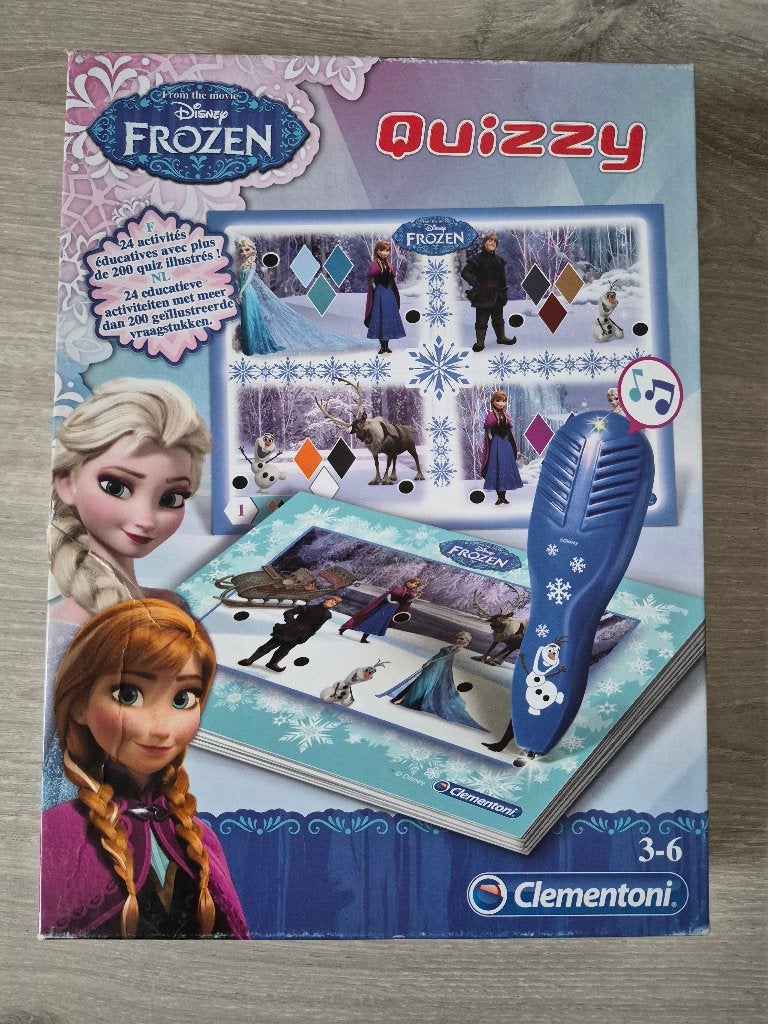 Educatief speelgoed: Quizzy Frozen, Enfants & Bébés, Jouets | Éducatifs & Créatifs, Enlèvement ou Envoi, Comme neuf, Découverte