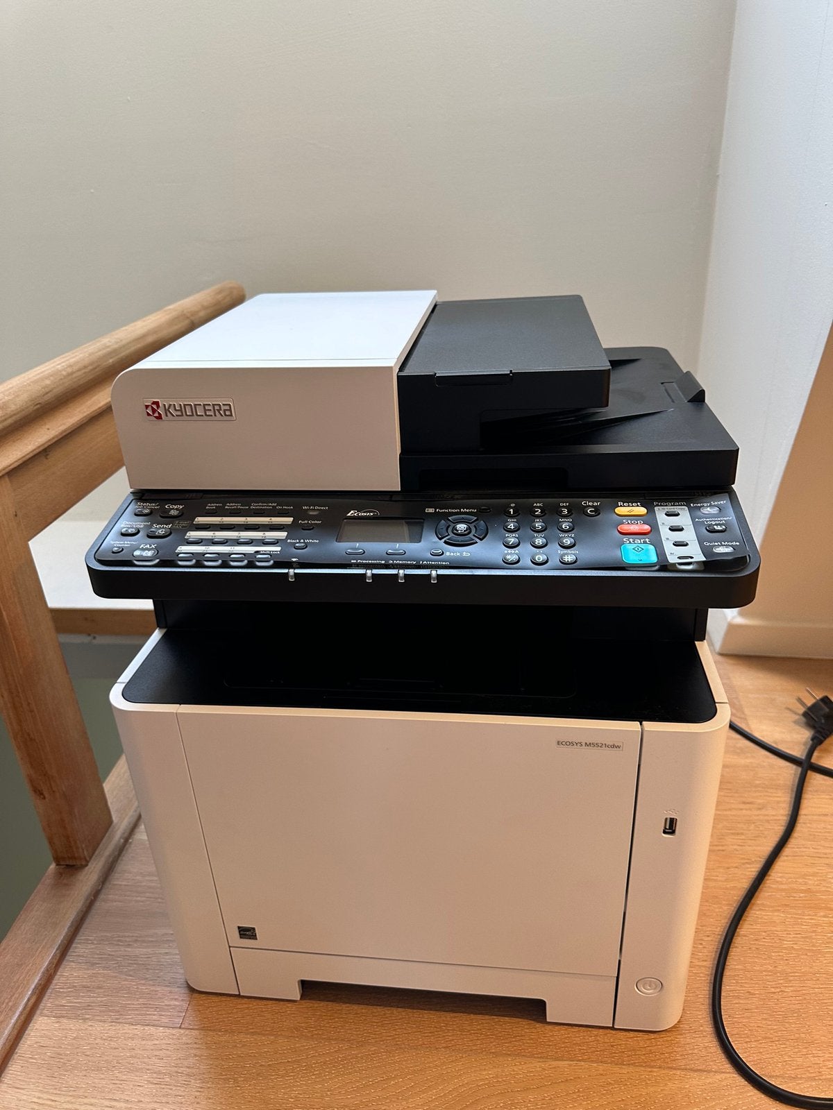 Kyocera ECOSYS M5521cdw kleurenlaserprinter 4-in-1 WiFi, Ophalen, Gebruikt, All-in-one, Draadloos