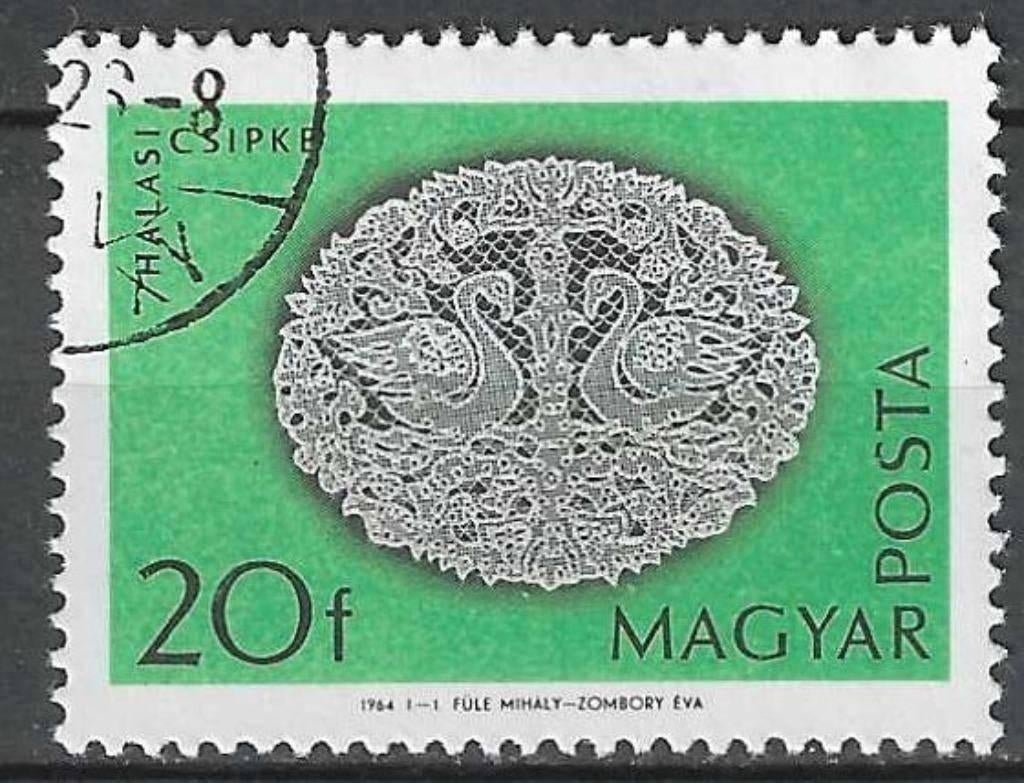 Hongarije 1964 - Yvert 1630 - Kant uit Halas  (ST), Verzenden, Gestempeld