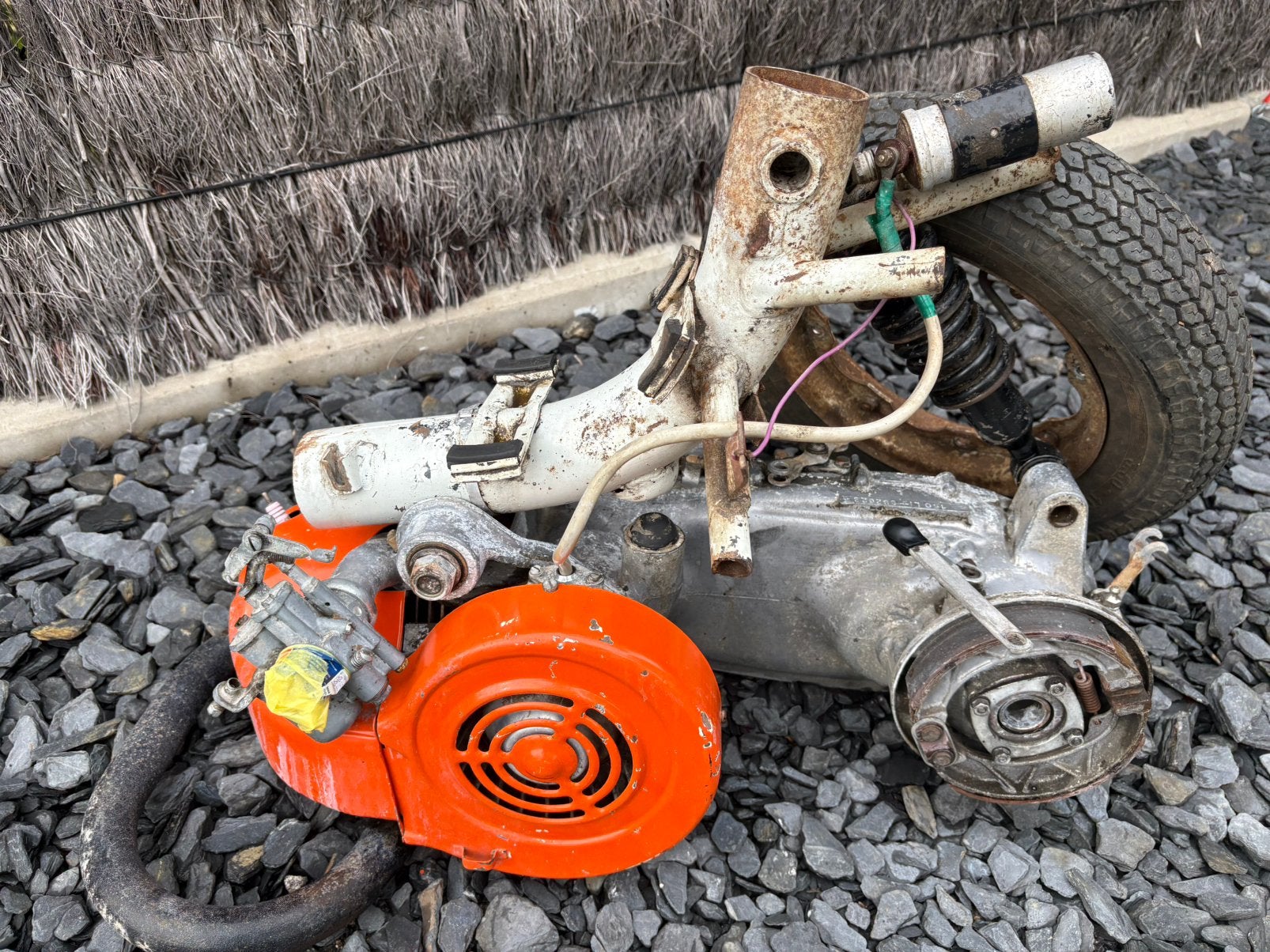 Lambretta Li150 motor, Motoren, Ophalen of Verzenden, Gebruikt