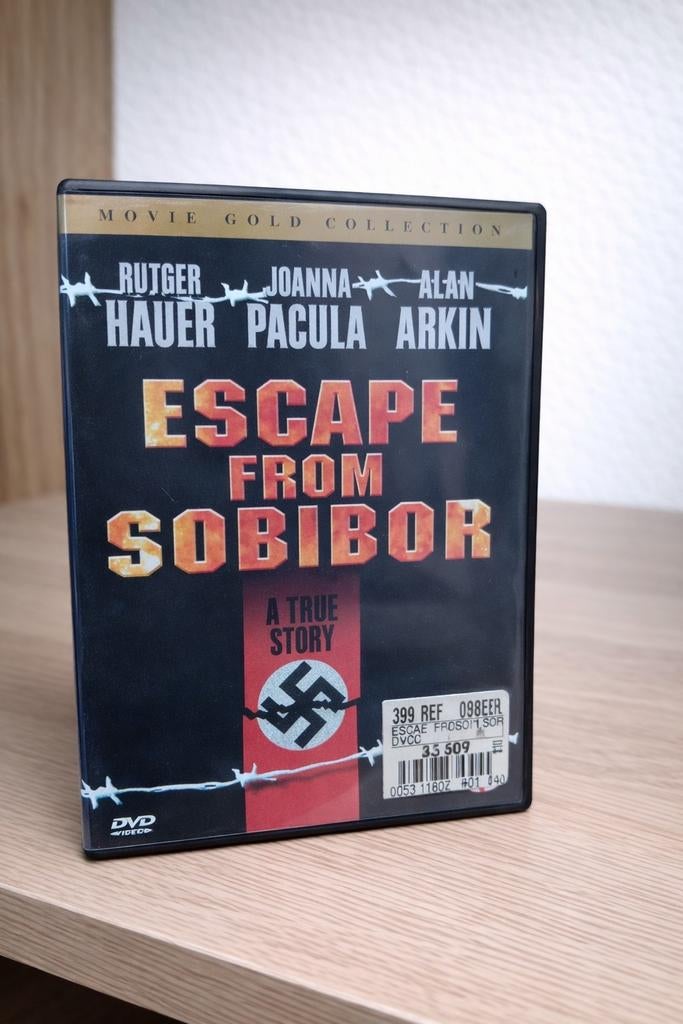 Escape from Sobibor DVD – waargebeurd WOII verhaal, Ophalen of Verzenden