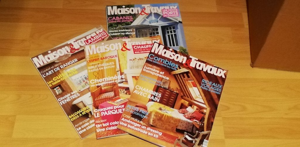 Revues  Maison et Travaux, Enlèvement, Comme neuf, Autres types