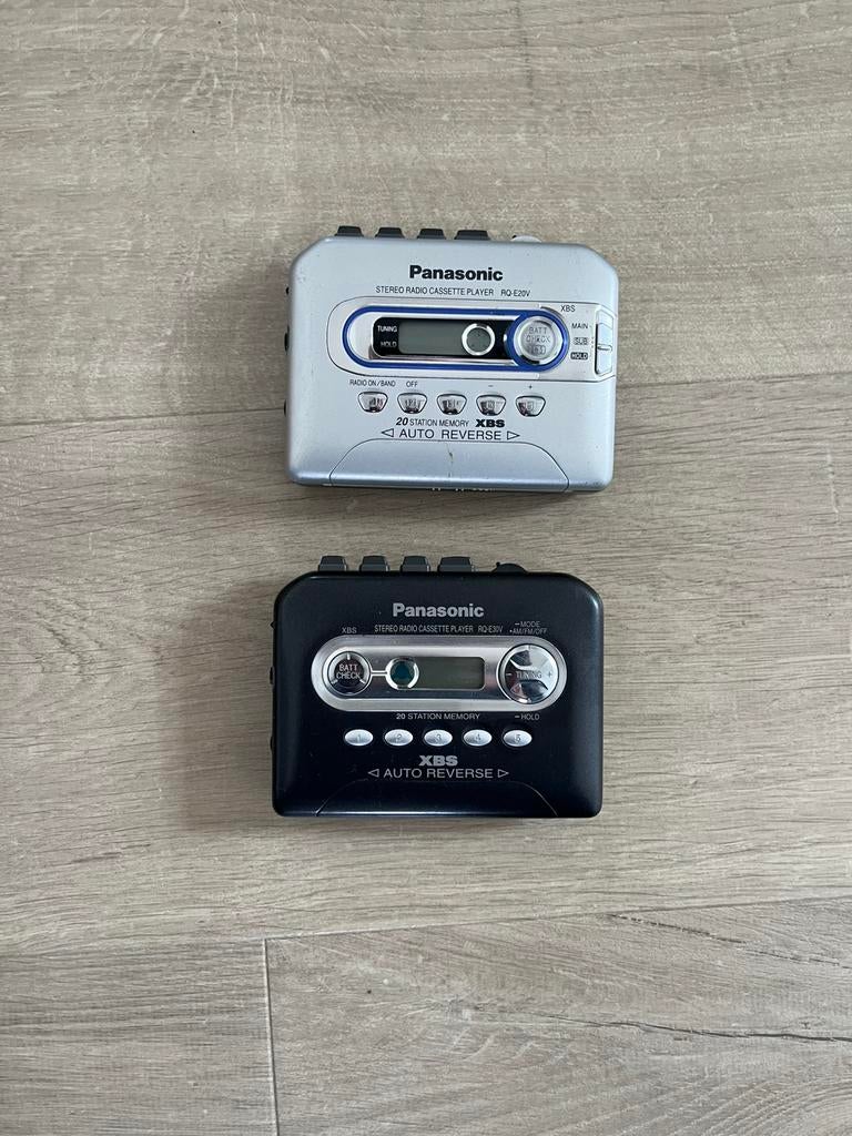 Walkman panasonic 2 stuks, Ophalen of Verzenden, Walkman