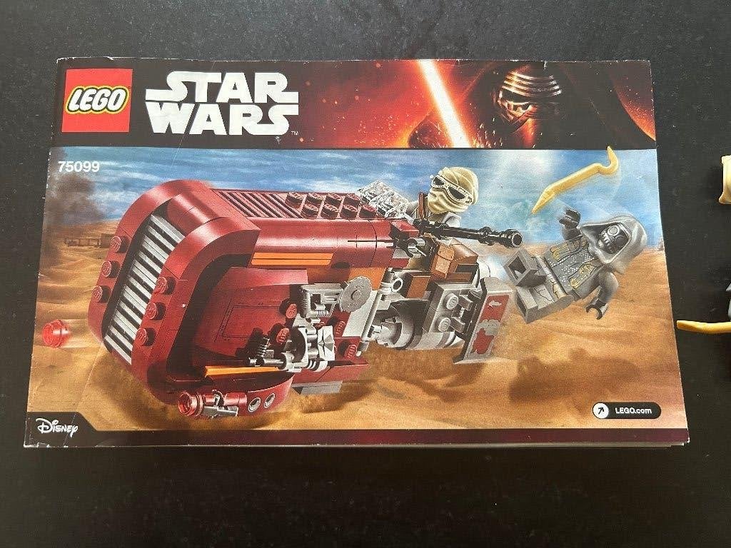 LEGO Star Wars Rey’s Speeder 75099, Star Wars, Lego, Ophalen of Verzenden, Zo goed als nieuw