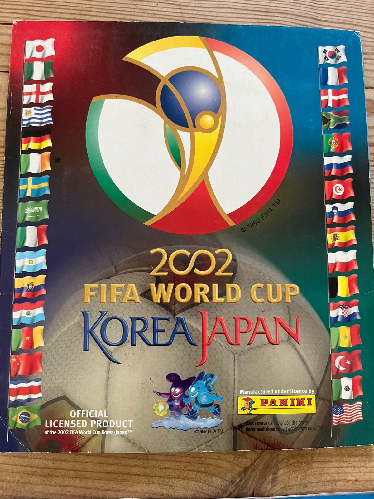 Album panini coupe du monde 2002 complet, Enlèvement, Comme neuf
