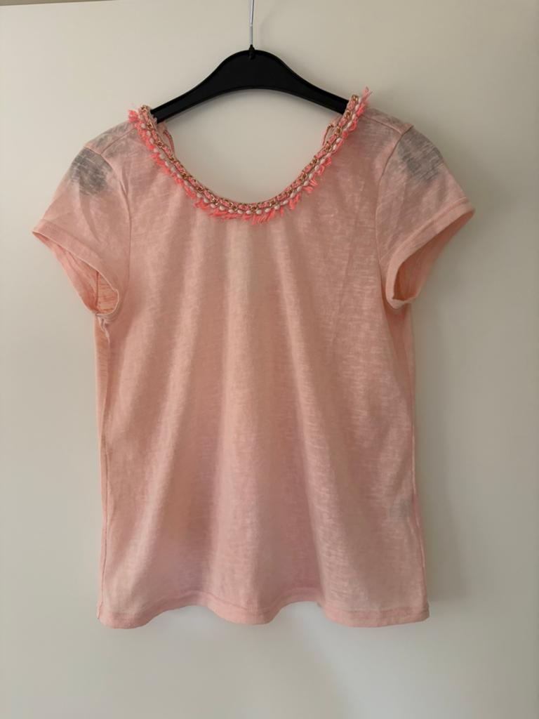 T-shirt Kilibbi maat S, Kleding | Dames, Ophalen of Verzenden, Zo goed als nieuw, Korte mouw, Roze