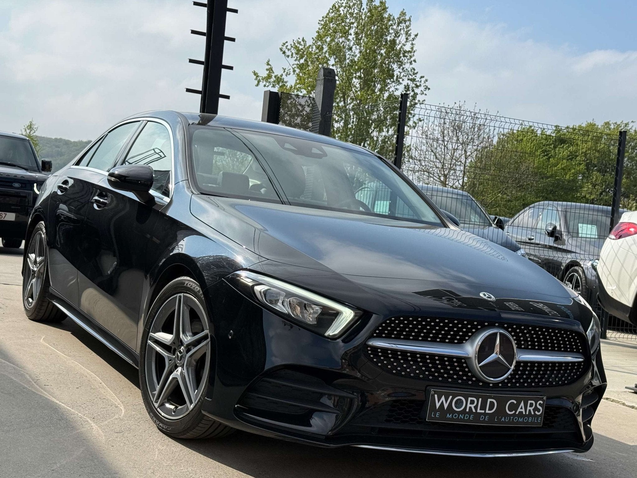 Mercedes-Benz A-Klasse 200 d PACK AMG - COCKPIT - LINE ASS., Gebruikt, 4 cilinders, Zwart, Leder