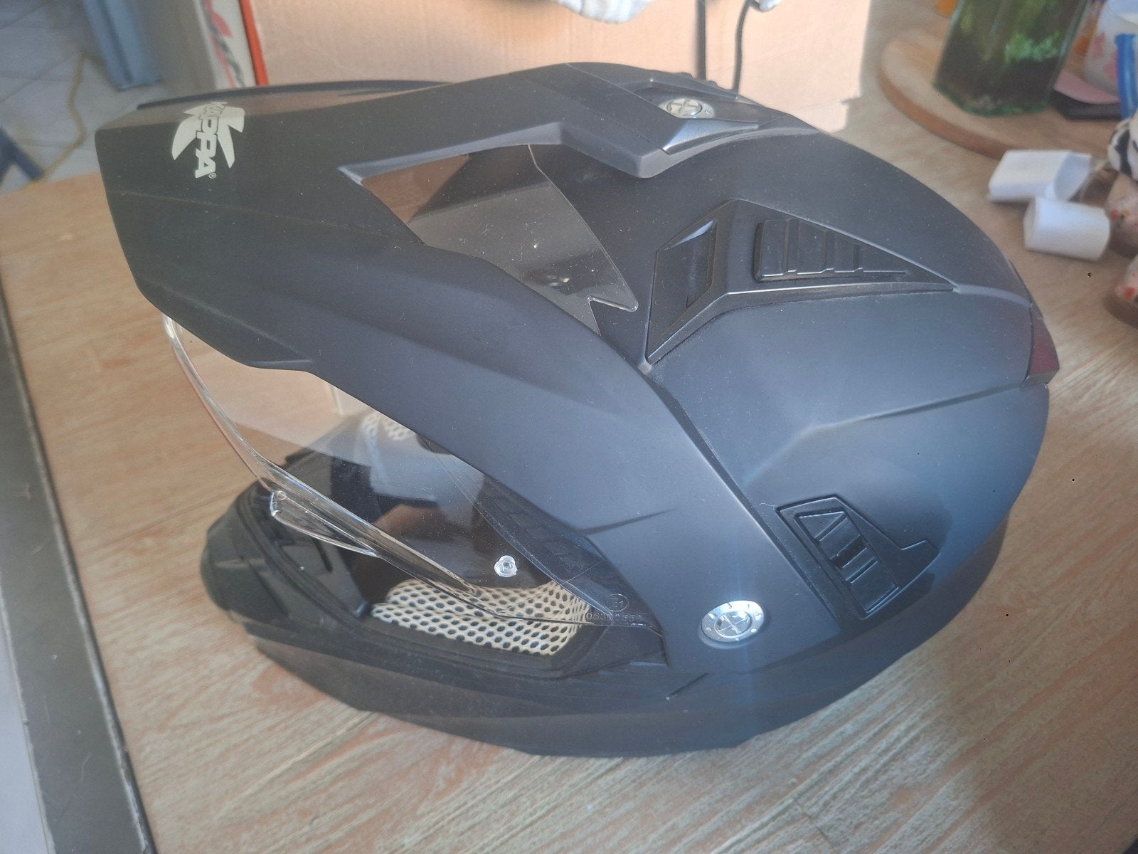 helm, Ophalen