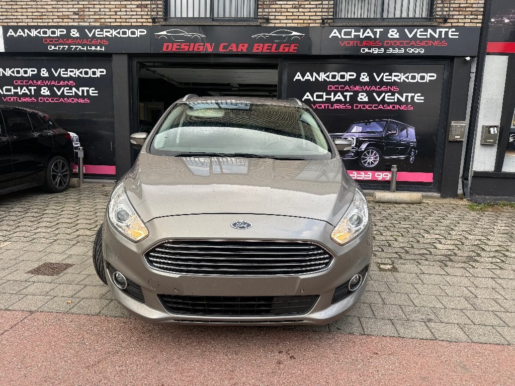 Ford S-Max 2.0 TDCi 150 pk 7 zitplaatsen 1e eigenaar, Auto's, Monovolume, Adaptive Cruise Control, Euro 6, 7 zetels