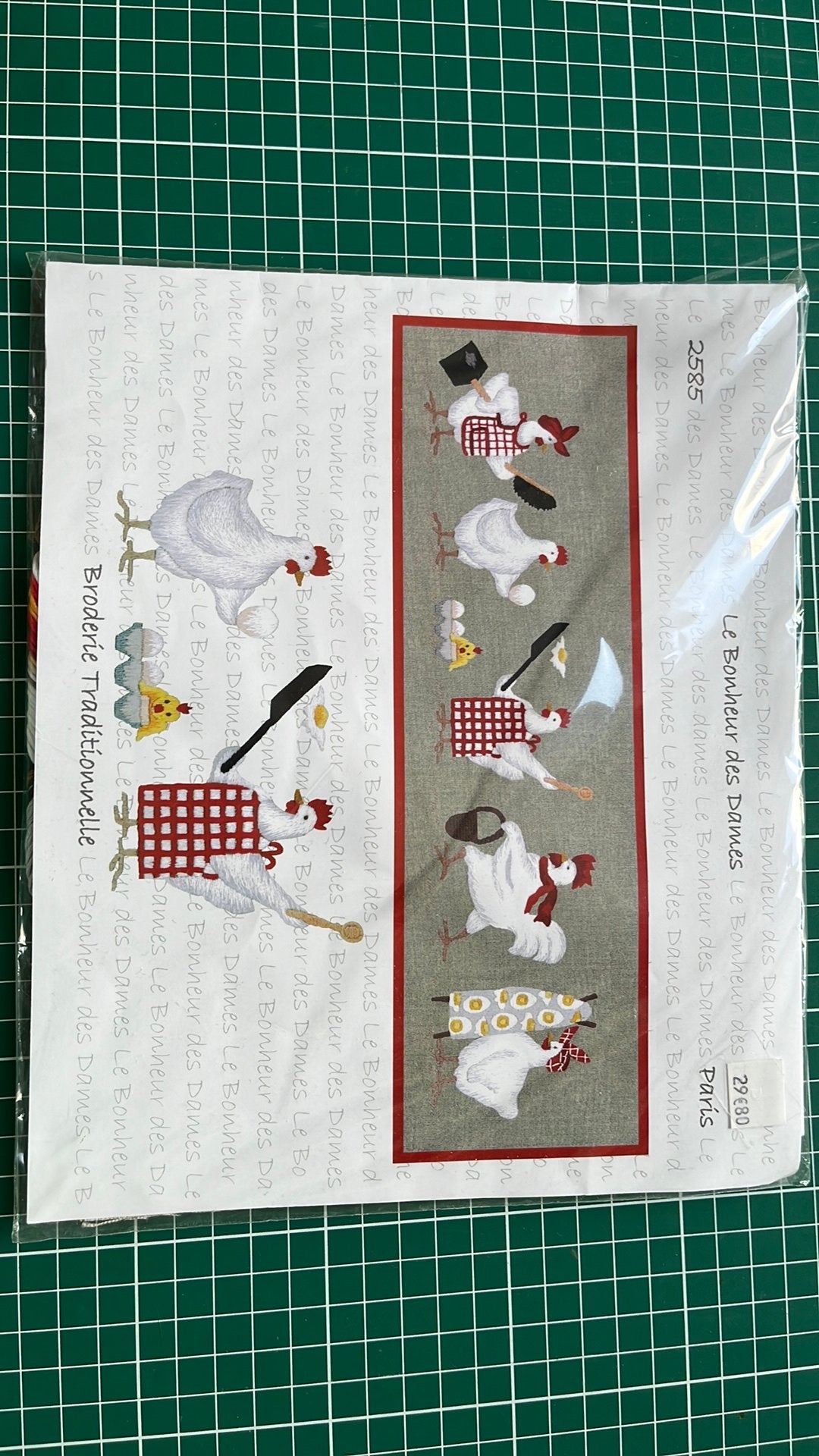 Volledig borduurpakket van Le bonheur des dames -, Hobby & Loisirs créatifs, Enlèvement, Neuf, Broderies à la main, Set à broder