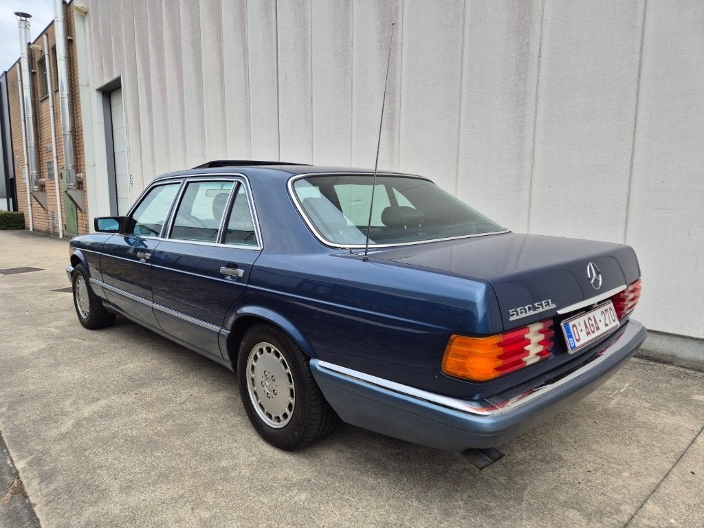 Mercedes-Benz 560 SEL Europese auto roestvrij TOP staat, foto 4