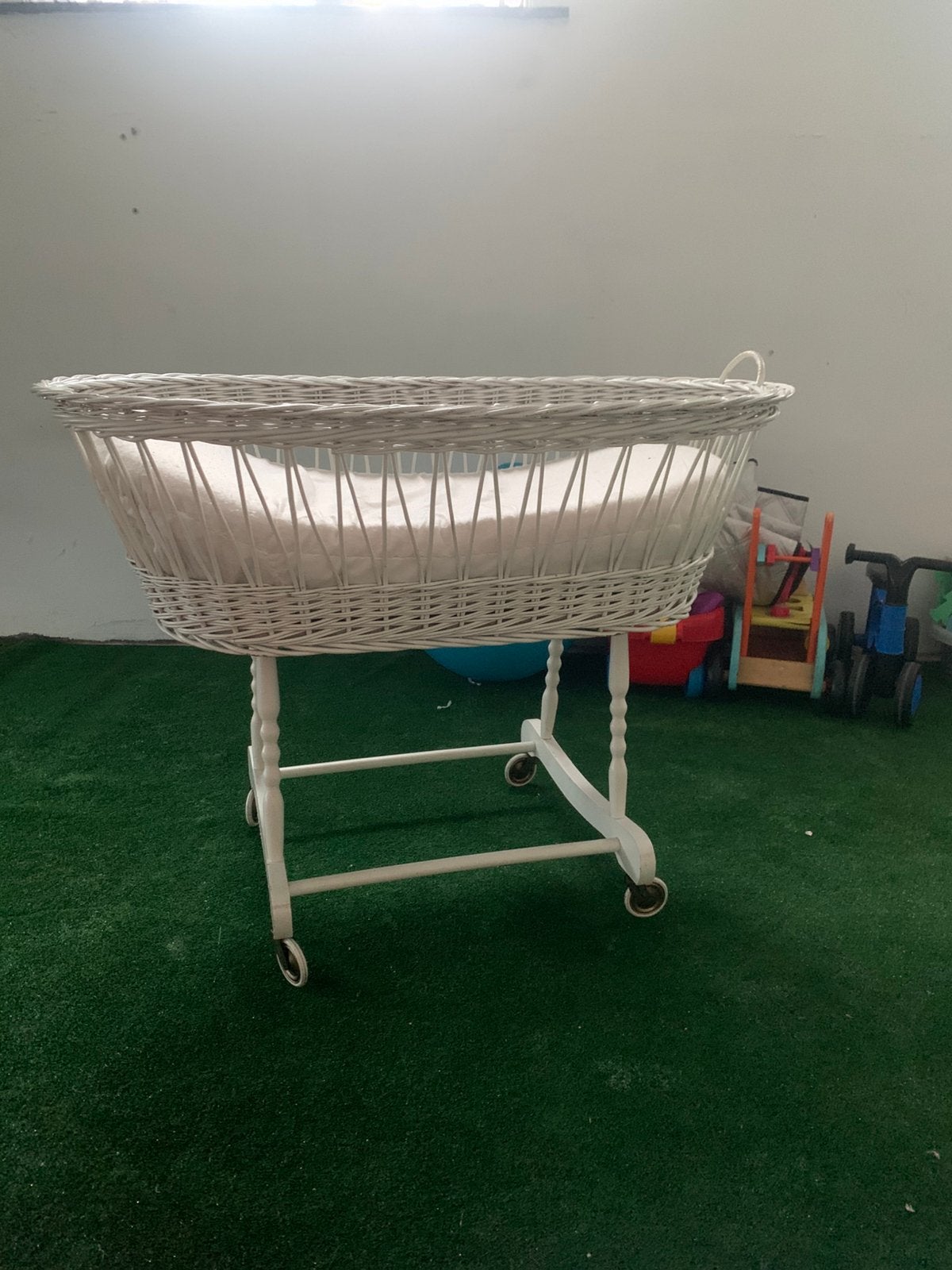 Baby bedje, Ophalen, Gebruikt