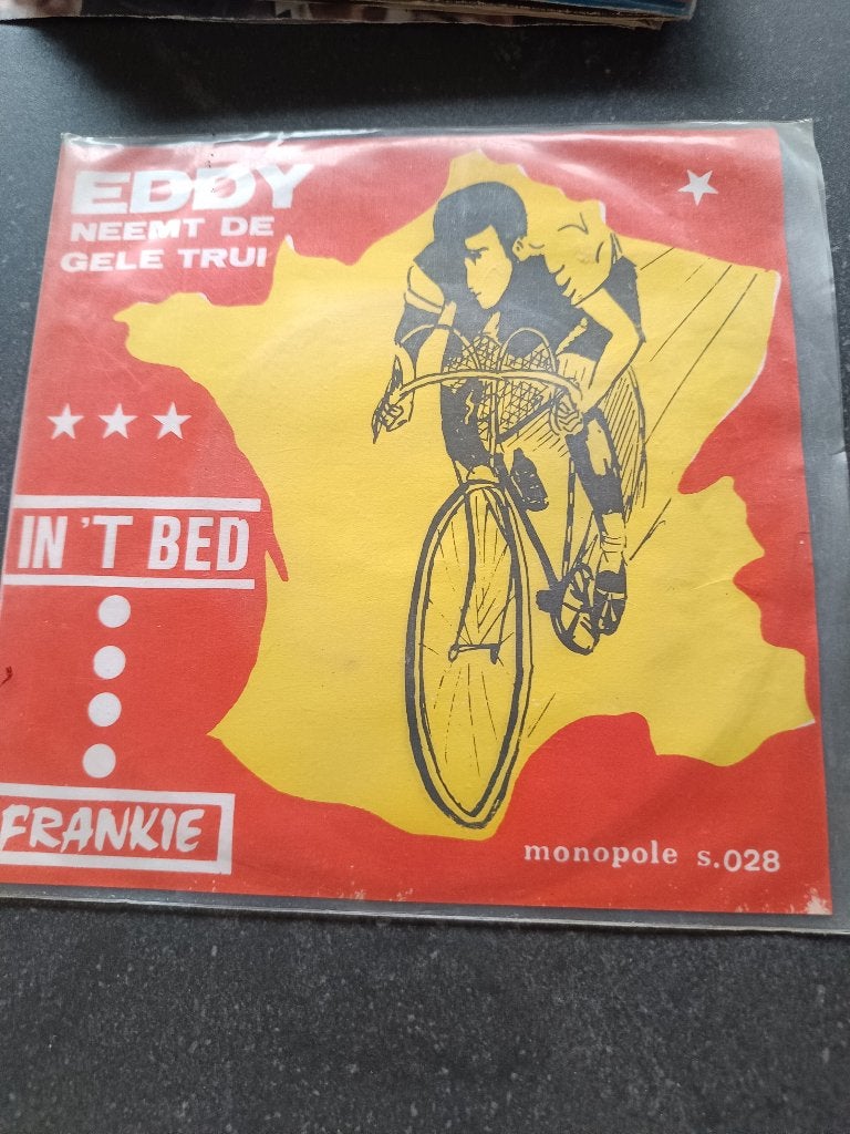 Frankie - Eddy neemt de gele trui 7", Ophalen, Zo goed als nieuw