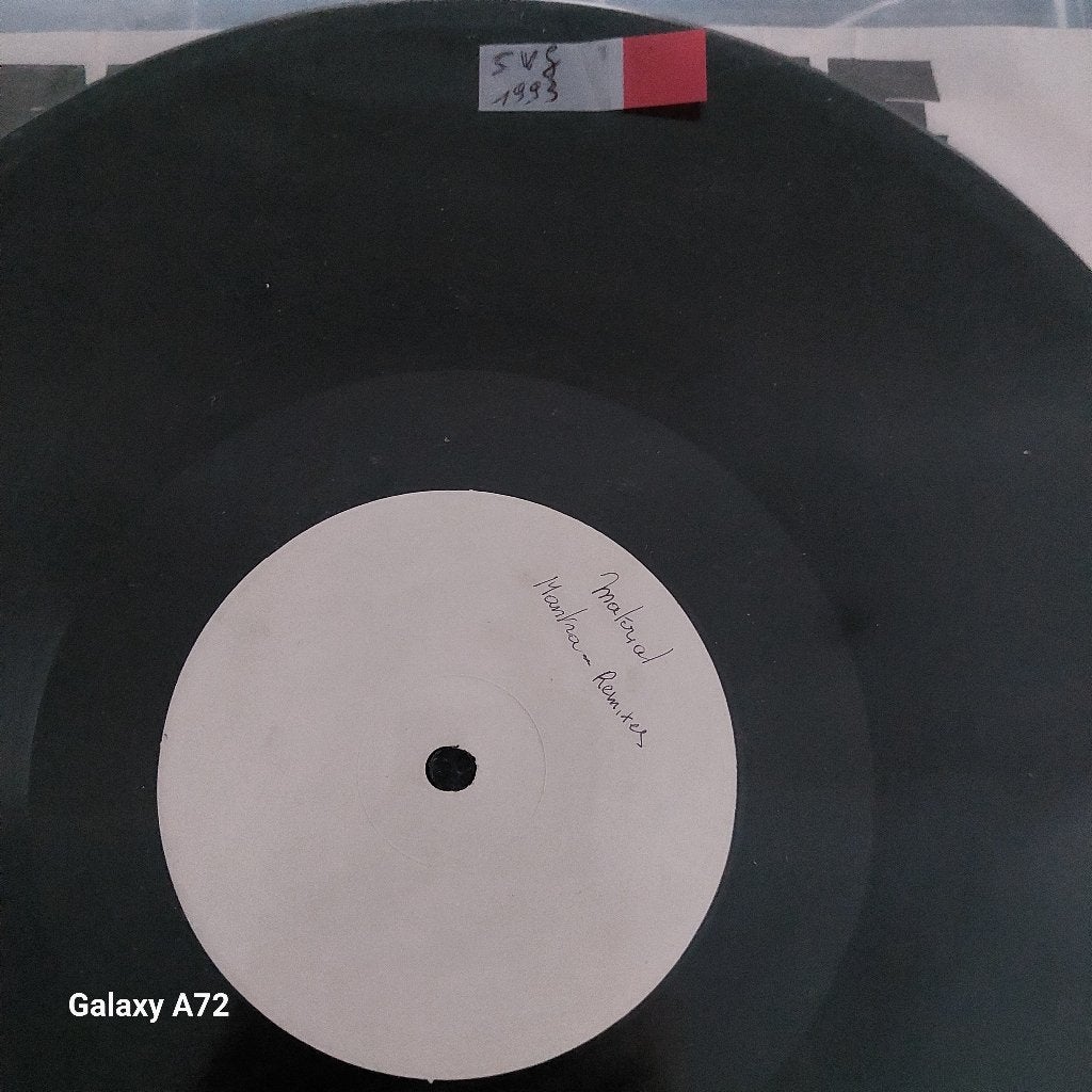 material mantra remixes white lbl 12 inch maxi, Cd's en Dvd's, Vinyl | Dance en House, Gebruikt, Ophalen of Verzenden, 12 inch