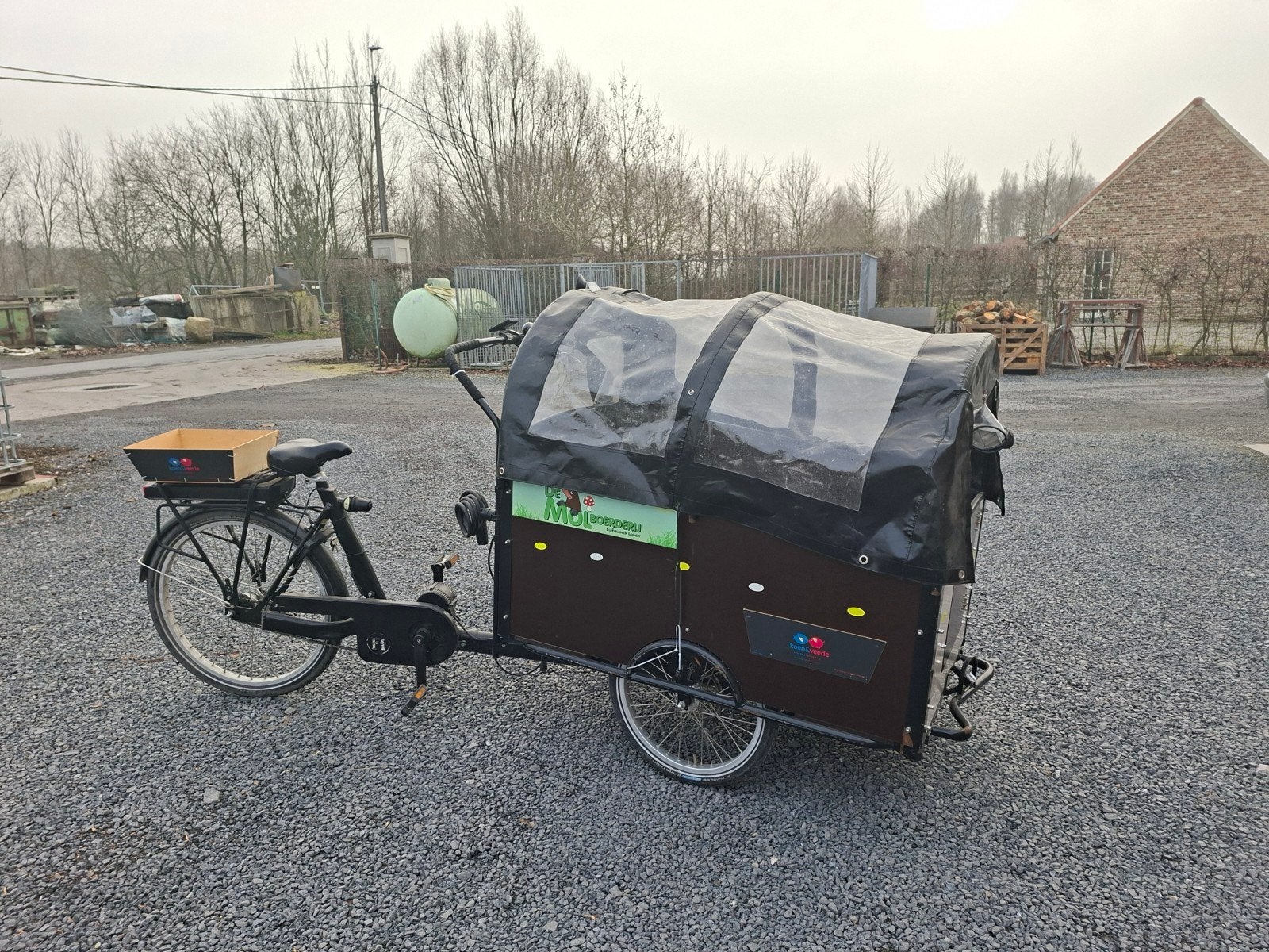 Electrische bakfiets, Ophalen