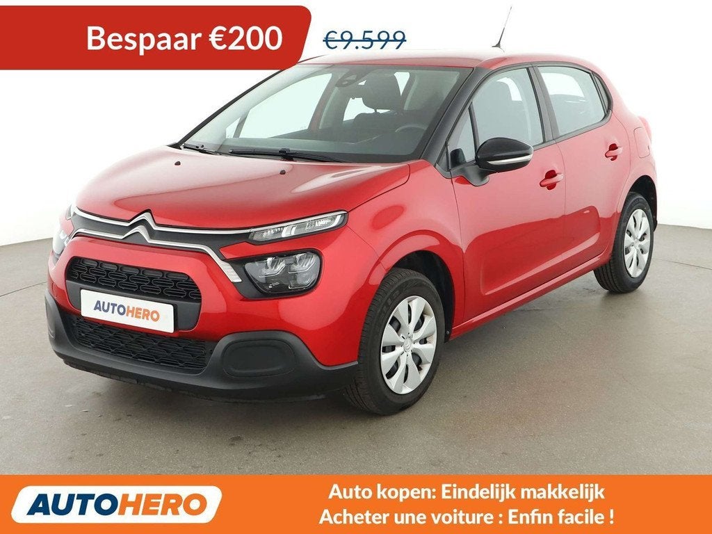 Citroën C3 1.2 PureTech Live (bj 2021), Auto's, Voorwielaandrijving, Stof, Gebruikt, Euro 6
