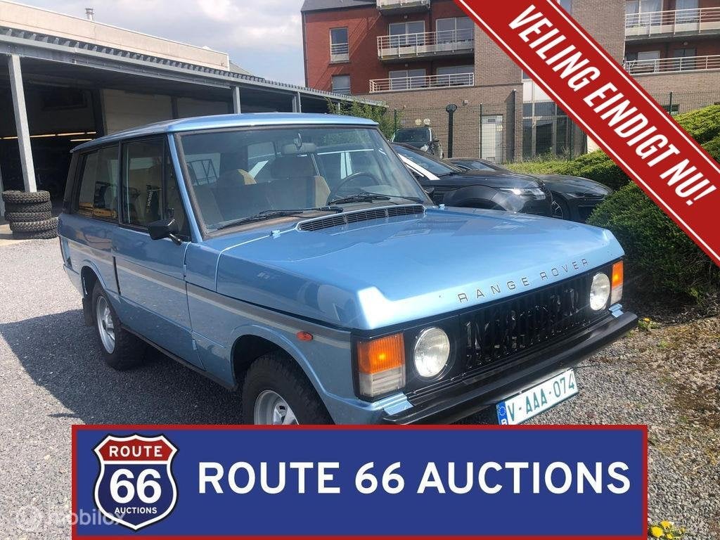 Land Rover Range Rover In Vogue | 1981 | Route 66 Auctions, Achat, Land Rover, Entreprise, Boîte manuelle