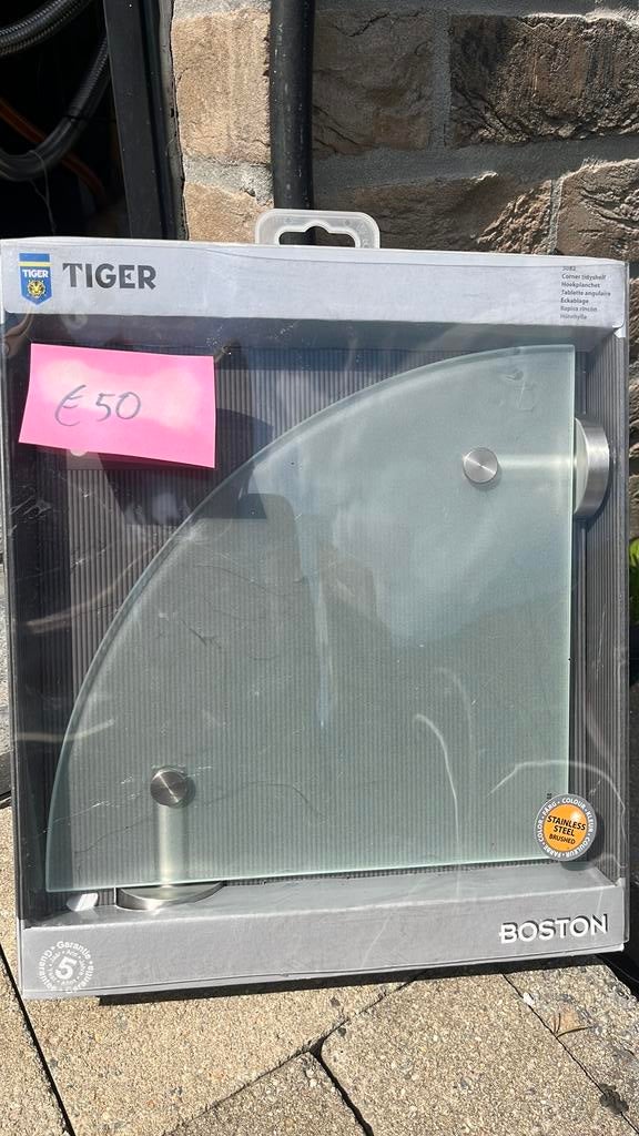 Tiger hoekplanchet douche, Huis en Inrichting, Badkamer | Badtextiel en Accessoires, Ophalen of Verzenden, Nieuw