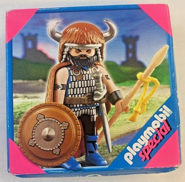 Playmobil Special 4677 Viking met schild speer in doos nieuw, Kinderen en Baby's, Speelgoed | Playmobil, Historisch, Zo goed als nieuw