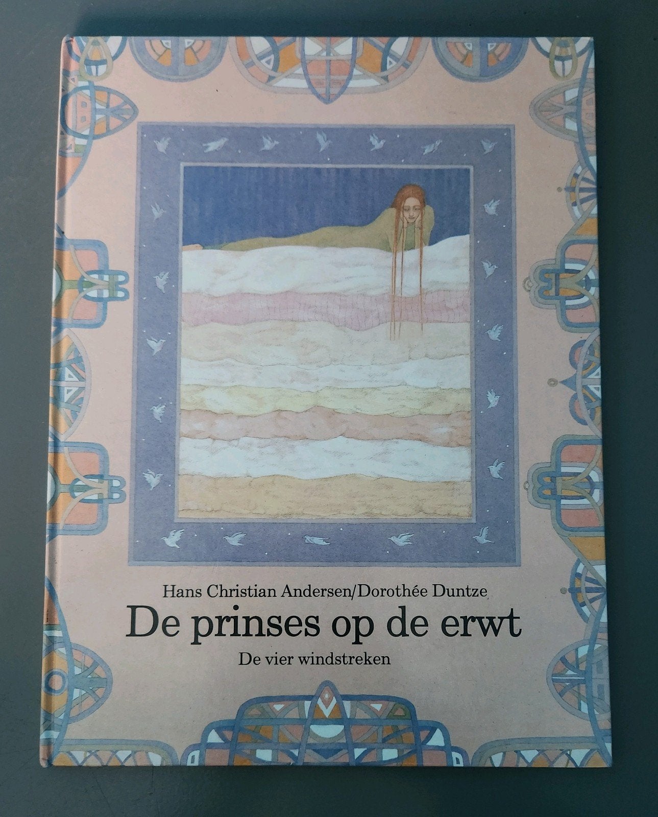 Vintage kinderboek - De prinses op de erwt - Hans Christian, Enlèvement, Utilisé, Hans Christian Andersen; Grimm