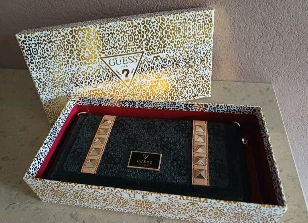 Guess nieuwe portemonnee, Handtassen en Accessoires, Portemonnees, Ophalen of Verzenden, Nieuw, Zwart, Guess