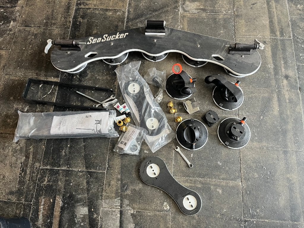 SeaSucker fietsendrager met zuignappen en accessoires, Ophalen, Gebruikt, Dakdrager