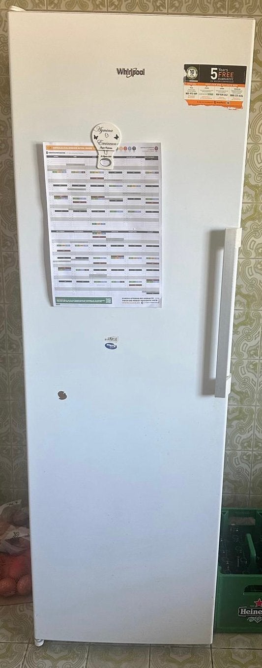Whirlpool 360 lt vriezer, Elektronische apparatuur, Ophalen, Zo goed als nieuw