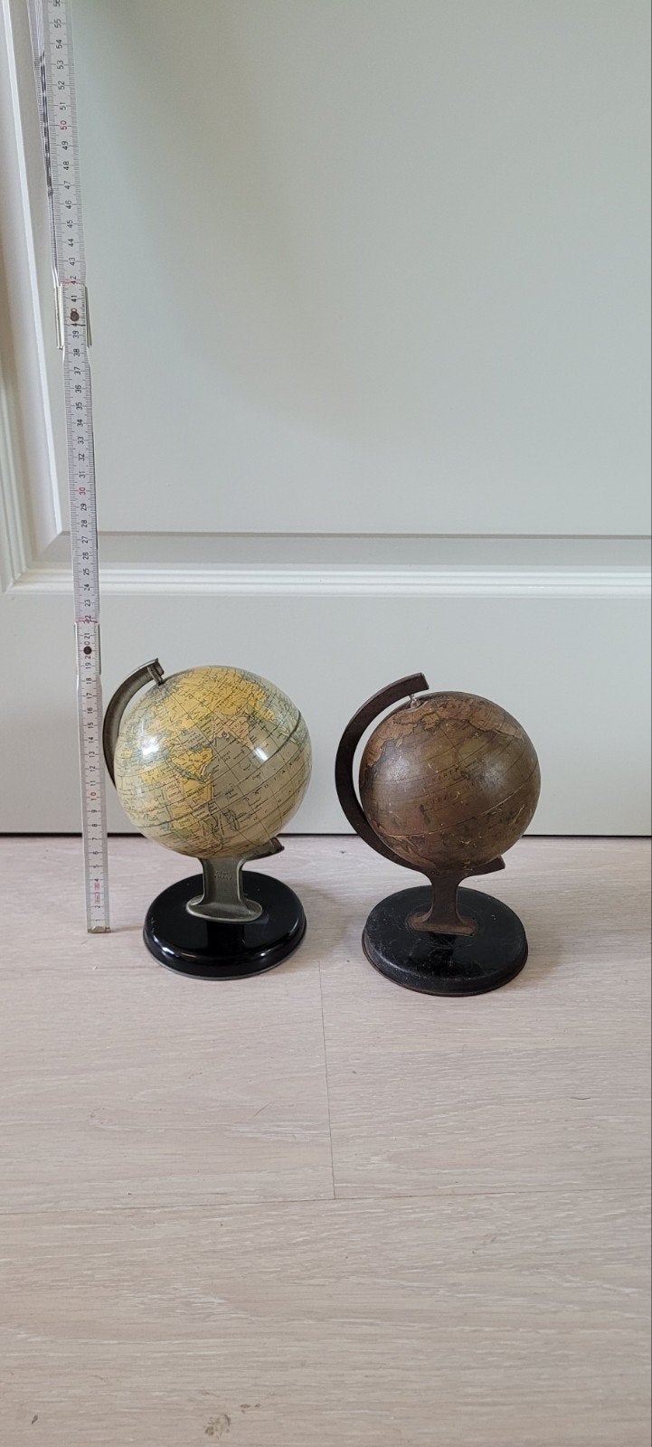 Oude blikken wereldbollen, Handtassen en Accessoires, Ophalen
