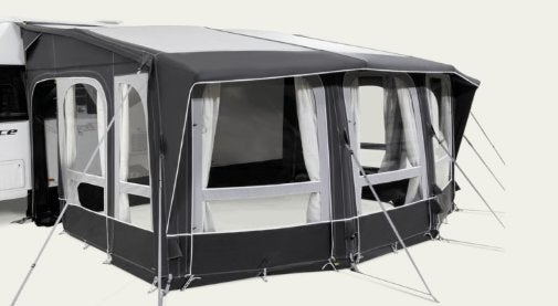 Dometic 400 ace air all season + uitbouw + tapijtenset, Ophalen, Zo goed als nieuw, Polyester, Dometic