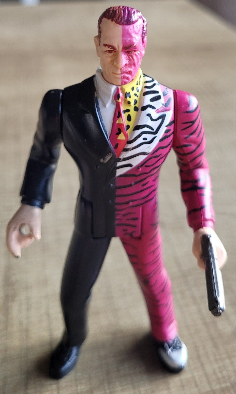Actiefiguur Batman-reeks: Two-Face (Kenner Toys 1995), Ophalen of Verzenden, Gebruikt