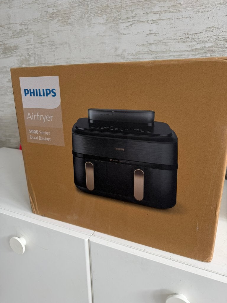 Nieuwe Philips Airfryer 5000 Series Dual Basket – 9L, Enlèvement ou Envoi, Neuf, Friteuse à air, 1000 à 1499 grammes