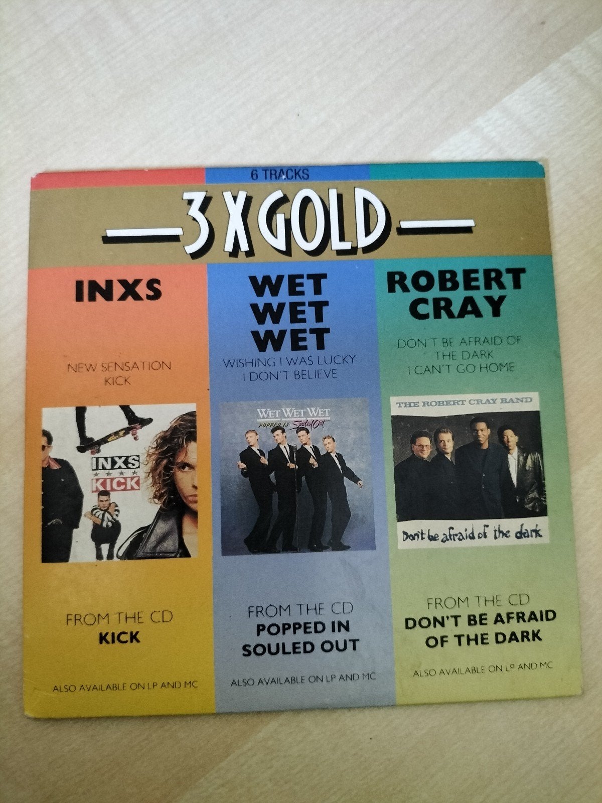 CD single van INXS Wet Wet Wet en Robert Cray, Cd's en Dvd's, Verzenden