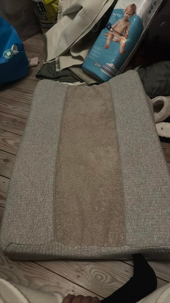 Verschoonkussen en hoes, Ophalen of Verzenden, Zo goed als nieuw