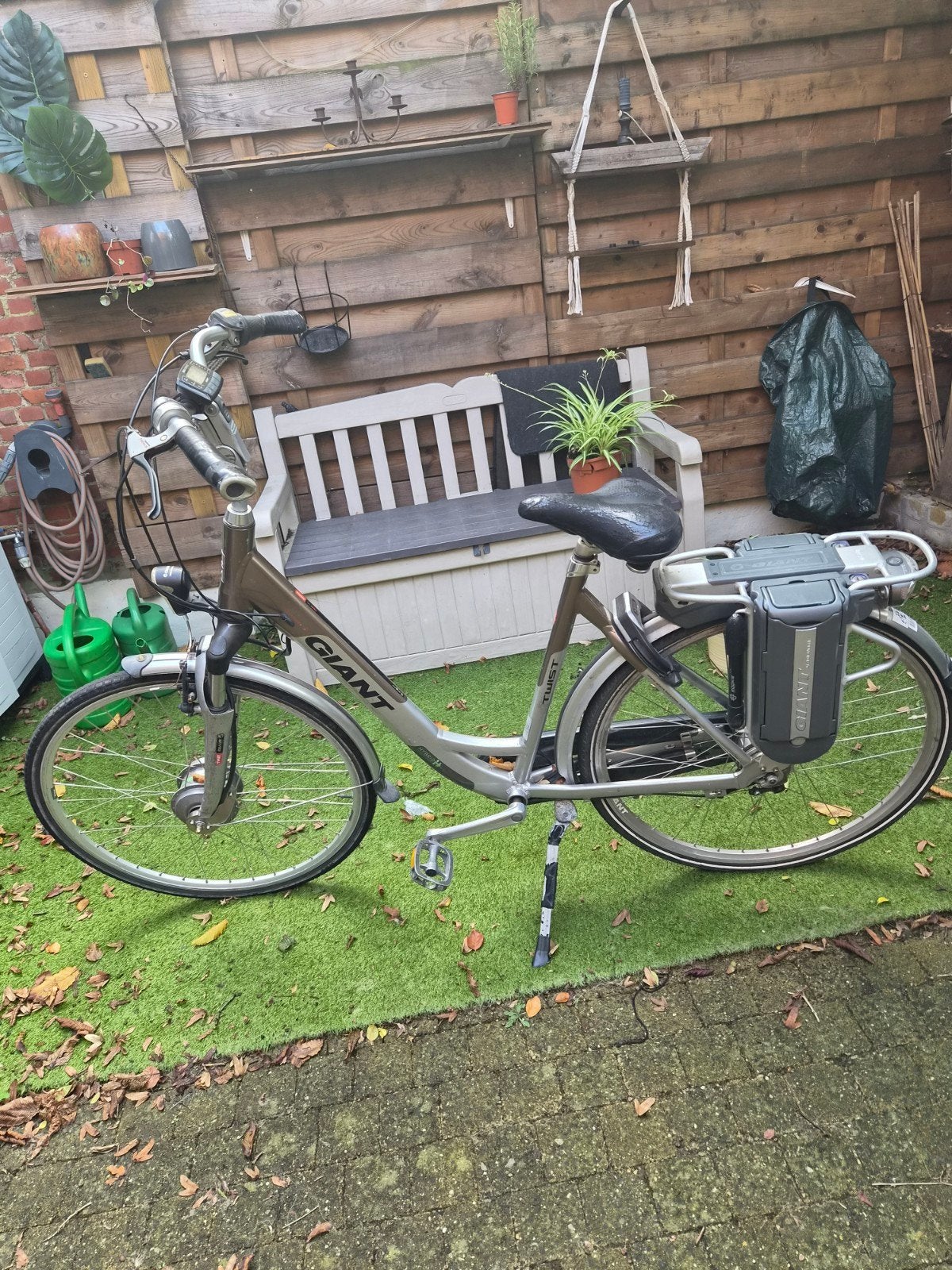 Electrische fiets, merk Giant., Fietsen en Brommers, Ophalen, Minder dan 30 km per accu, Gebruikt, Giant