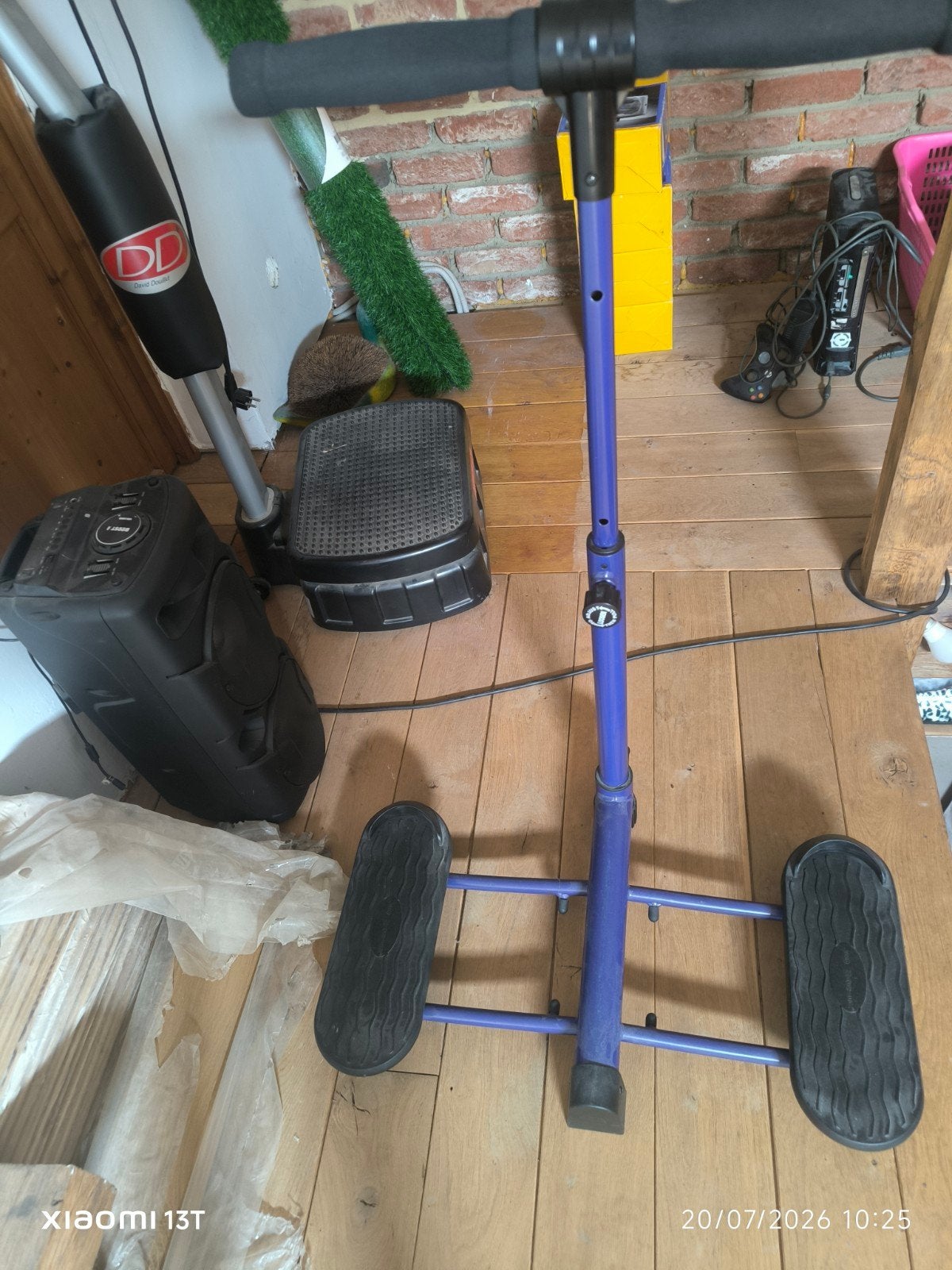Appareil de fitness, Enlèvement