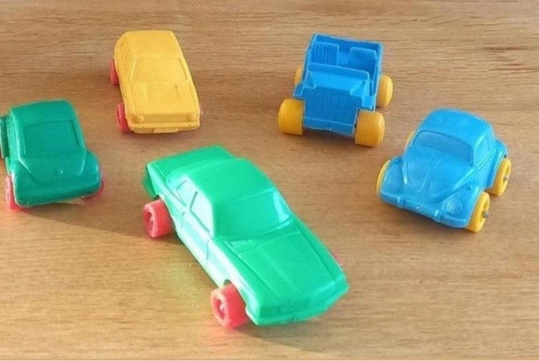 5 oude wagentjes made in Zweden, Verzamelen, Ophalen of Verzenden