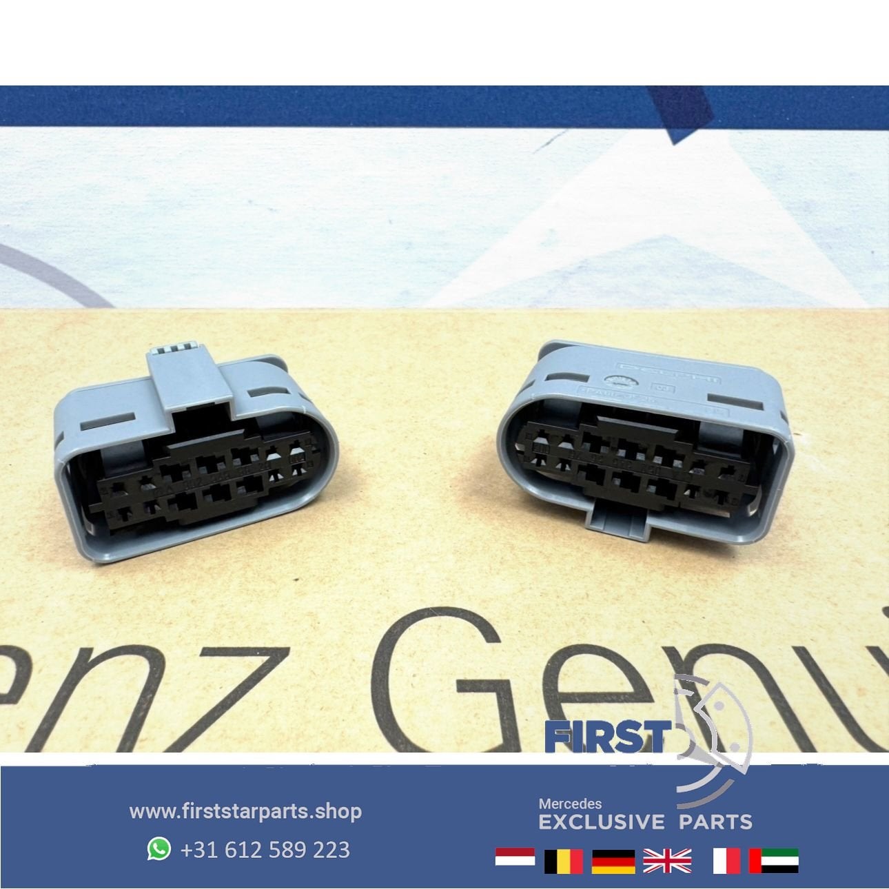 KOPLAMP STEKKER SOCKET L/R W176 W177 W246 W247 W204 W205 W20, Auto-onderdelen, Gebruikt, -, Ophalen of Verzenden, -