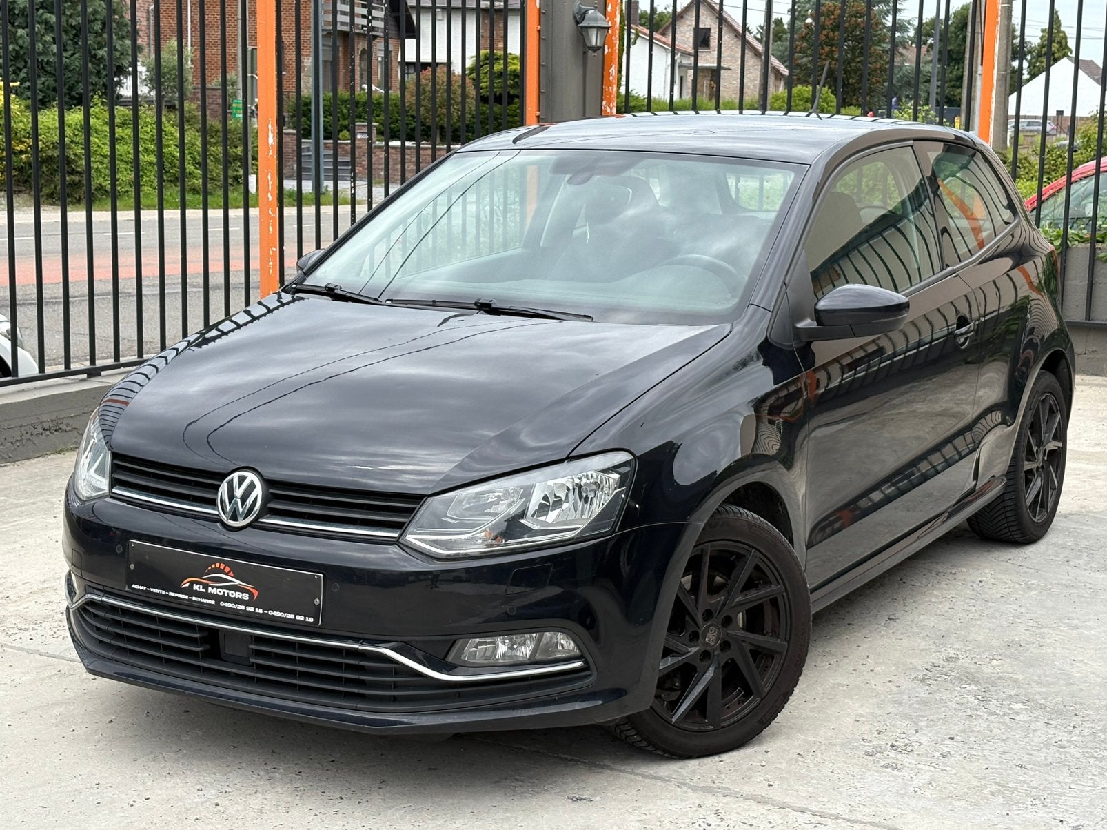 VW POLO 6C ÉDITION SPORT 1.4TDI 105CV 254 000KM 2014 EURO 6B, Auto's, Voorwielaandrijving, Stof, Zwart, Bedrijf