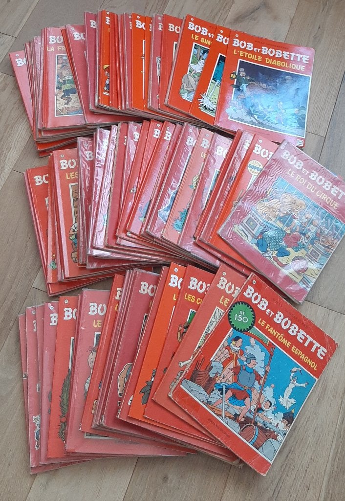 Bandes dessinées Bob et Bobette, Livres, Plusieurs BD, Willy Vandersteen, Enlèvement, Utilisé