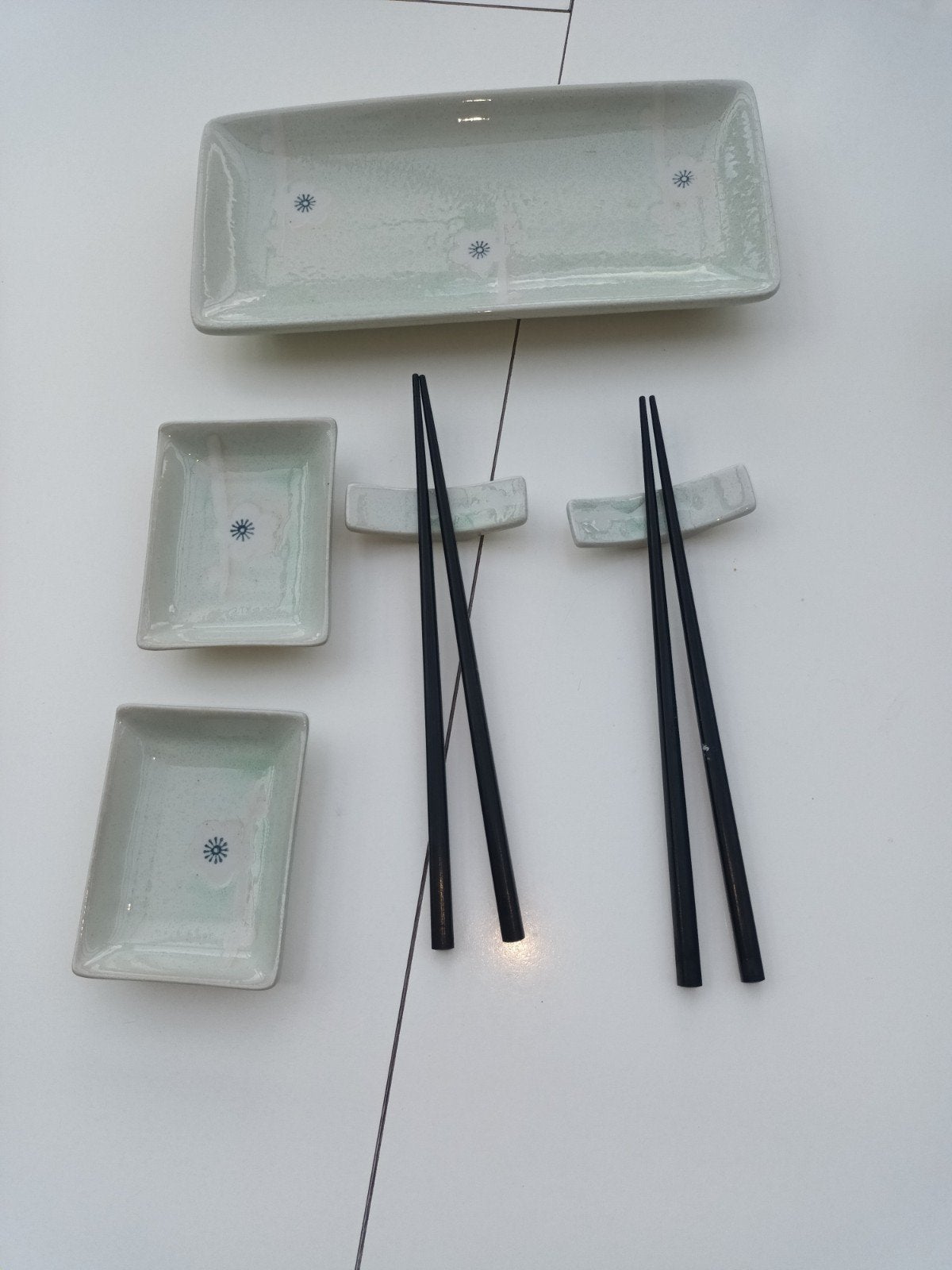 Sushi set nieuw, Ophalen
