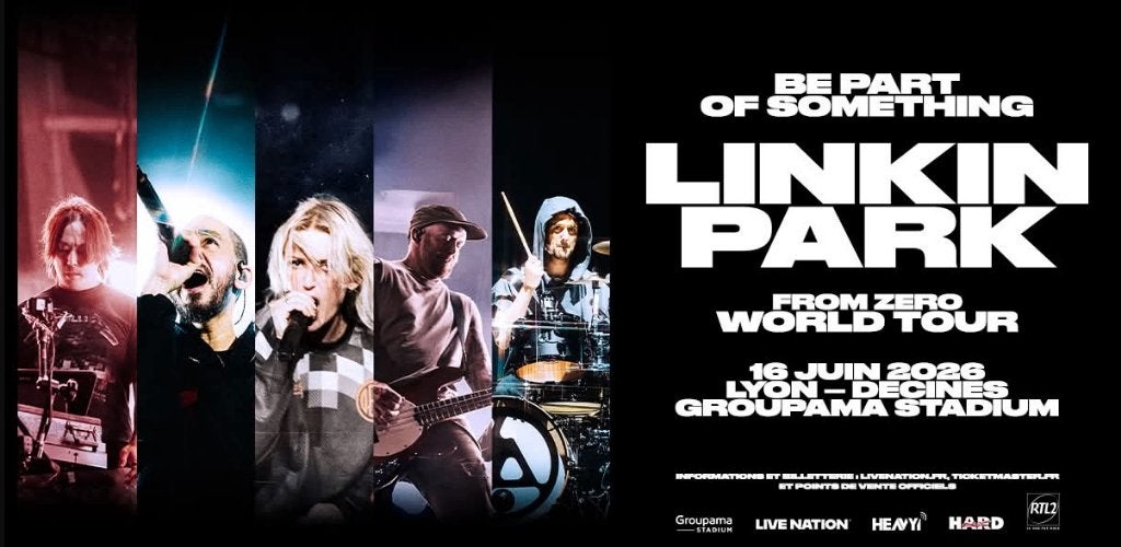 Billet Linkin park lyon 2026 catégorie 4, Tickets & Billets, Concerts | Rock & Metal, Une personne, Juin, Hard Rock ou Metal