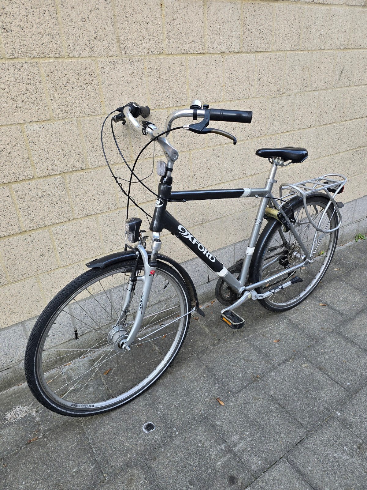 Oxford stadsfiets – goed rijdend en comfortabel, Fietsen en Brommers, Velgrem, Versnellingen, Zo goed als nieuw, 53 tot 57 cm