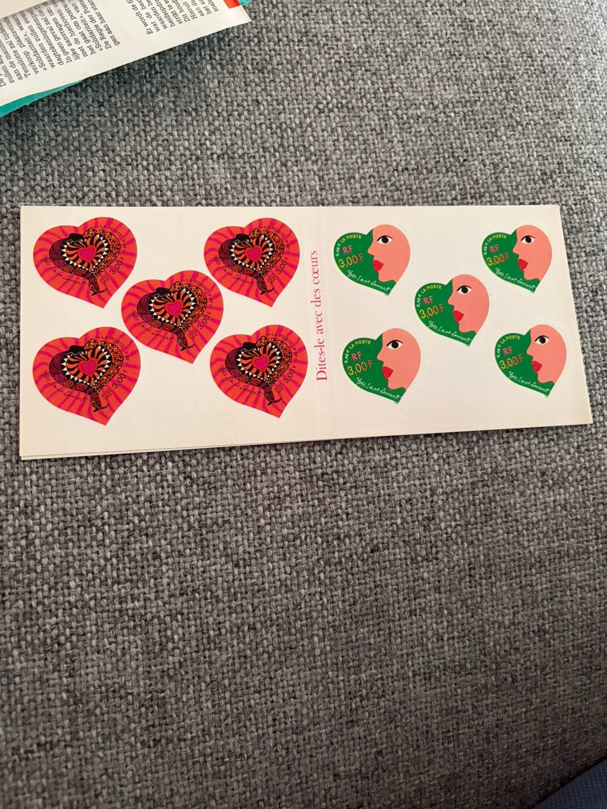 Dites-le avec un coeur YT BC 23, Timbres & Monnaies, Timbres | Europe | France, Enlèvement ou Envoi